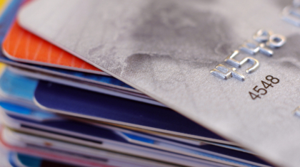 Pile of credit cards